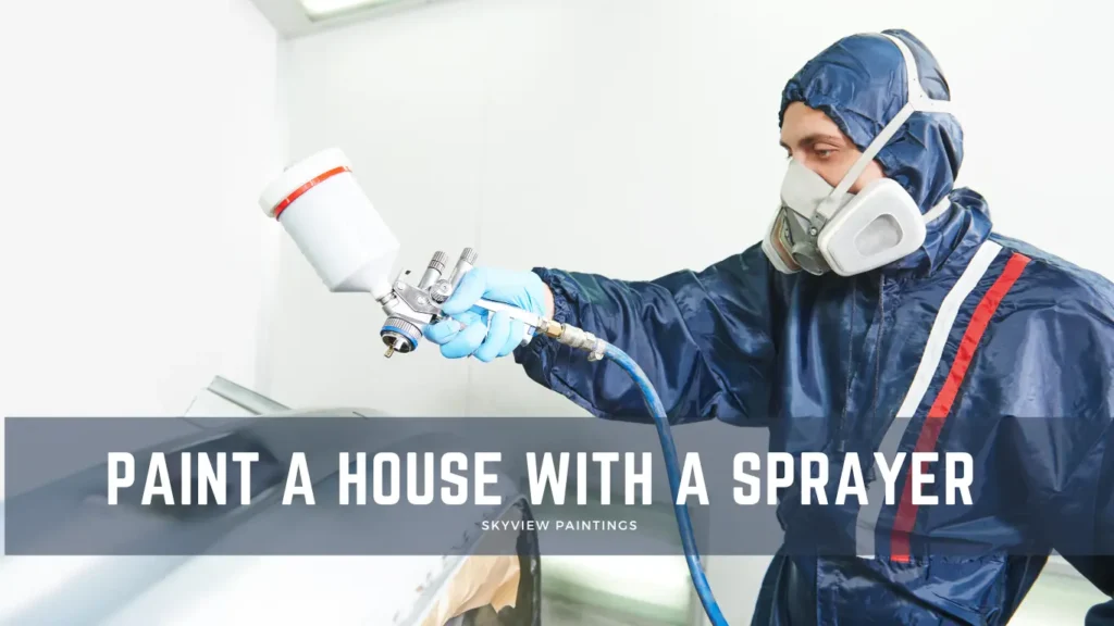 The Art of Paint a House with a Sprayer: A Comprehensive Guide